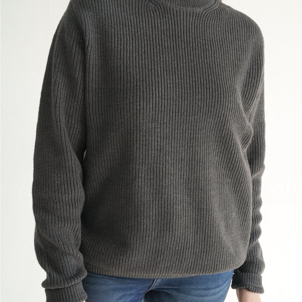Carly Jean Los Angeles JFK Sweater Charcoal - Small